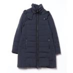 ショッピングnano 「NANO universe」 ダウンコート「nishikawadownコラボ」 38 ネイビー レディース