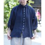 「Brocante」 ドルマンスリーブブラウス 2 ネイビー レディース