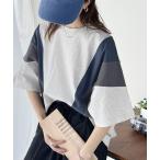 「Java」 半袖カットソー LARGE オートミール レディース