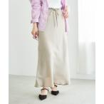 スカート キュプラフィブリルナロースカート