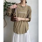 tシャツ シアーロゴロンTEE レディース