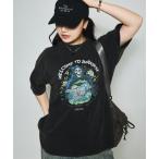 tシャツ 限定展開 LURKING CLASS×FREAK'S STORE/ラーキングクラス 別注 ヴィンテージ加工 プリント Tシャツ / PARA