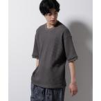 tシャツ オニワッフルビッグTシャツ 五分袖 メンズ
