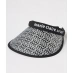 サンバイザー 「marie claire/マリ.クレール」レディースクリップバイザー　UVセルバイザー　ゴルフ レディース