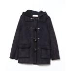 ショッピングダッフル 「She just loves it」 ダッフルコート 36 ネイビー レディース