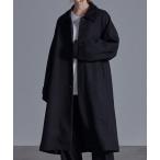 [Loose/ разрозненный ] пальто с отложным воротником M черный мужской 