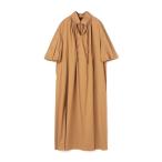 「TOMORROWLAND collection」 半袖ワンピース 34 キャメル レディース