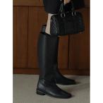 ショッピングロングブーツ 「AMAIL」 ロングブーツ M ブラック レディース