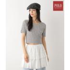 ニット セーター 「POLO BCS(ポロ・ビーシーエス)」ポケットニット（半袖）　319995 レディース