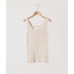 タンクトップ ノースリーブ 「追加」オーガニックコットンマルドウテレコタンクトップ レディース