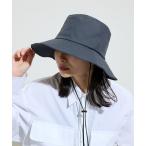 帽子 ハット 「REVIS/レビス」 ストラップツキツバヒロハット レディース