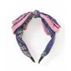 カチューシャ F＆D : ツートンペイズリーカチューシャ