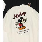tシャツ 「DISNEY/ディズニー」ミッキーマウス BAY MAX/ベイマックス サガラ刺繍 半袖Tシャツ レディース メンズ