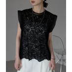 tシャツ レースフレンチTシャツ レディース