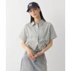 ブラウス シャツ モチーフドロストシャツ（半袖）　491039 レディース