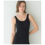 インナーシャツ 肌着 「盛れる！ワイヤー入りの本格的なブラを内蔵」ワークブラタンクトップ レディース