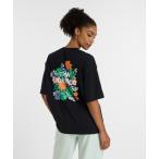 tシャツ フラワー オーバーサイズドショートスリーブTシャツ レディース