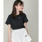 tシャツ ベーシックワンポイントロゴししゅうT キッズ 子供服 女の子
