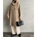 ショッピングダッフル 「mizuiroind」 ダッフルコート F ベージュ レディース