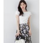 tシャツ 前後2wayアシメテレコ / 1215160404 レディース