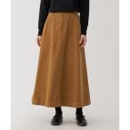 ショッピング無印 「無印良品」 フレアスカート S キャメル レディース