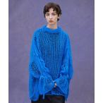 ショッピングTOKYO 「PUBLIC TOKYO」 長袖ニット FREE ブルー レディース