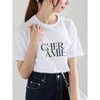 tシャツ ロゴプリントTシャツ レディース