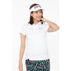 ポロシャツ ポロ 「PING APPAREL」チケット柄ジャガード半袖ポロシャツ 「LADIES LINE」 (LADIES) レディース