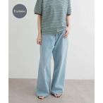 ジーンズ デニム デニムパンツ 「別注」Lee×DOORS ワイドストレートパンツ レディース