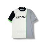 tシャツ Bi-color logo mock neck half sleeve shirt メンズ レディース