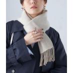 「SHIPS」 マフラー ONE SIZE オフホワイト レディース