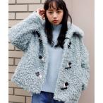 「MADEMOISELLE ROPE'」 ダッフルコート 38 ブルー系その他4 レディース