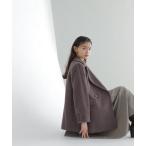 「NATURAL BEAUTY BASIC」 ピーコート SMALL ダークブラウン レディース