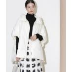 ショッピングnano 「NANO universe」 ダウンジャケット「NISHIKAWAコラボ」 FREE オフホワイト レディース