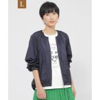 ブルゾン アウター 「L」「カタログ掲載品」「はっ水」「ウォッシャブル」シアーストレッチブルゾン レディース