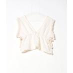 [flower] безрукавка tops FREE белый женский 