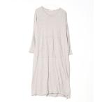 「Plantation」 長袖ワンピース M size グレー レディース