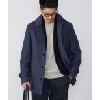 「SHIPS」 ピーコート MEDIUM ブルー メンズ