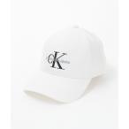 キャップ 帽子 「Calvin Klein」モノグラムロゴ BB キャップ メンズ