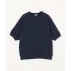 トレーナー スウェット 「Steven Alan」スウェット ハーフスリーブ プルオーバー レディース