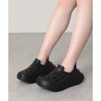 ショッピング厚底 サンダル サンダル 軽量 ボリューム 厚底 クロッグ サンダル レディース