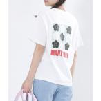 tシャツ マリークワント mary quant バックプリント Tシャツ レディース