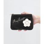 ポーチ マリークワント mary quant サインロゴデイジーパッチ 舟型ティッシュケース レディース