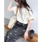 tシャツ 「接触冷感」フレンチスリーブプルオーバー レディース