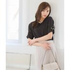 tシャツ ソデボタンカットTシャツ451396 レディース