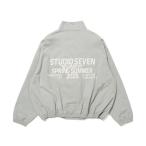 ブルゾン アウター Back Logo Text Jacket「STUDIOSEVEN/スタジオセブン」 メンズ レディース