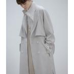 [EKCOOKIES] тренчкот M светло-серый женский 