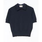 「UNITED ARROWS」 半袖ニット FREE ネイビー レディース