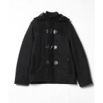 [BARK] полупальто "даффл коут" X-LARGE черный мужской 