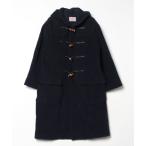 [BEAMS LIGHTS] полупальто "даффл коут" MEDIUM темно-синий мужской 